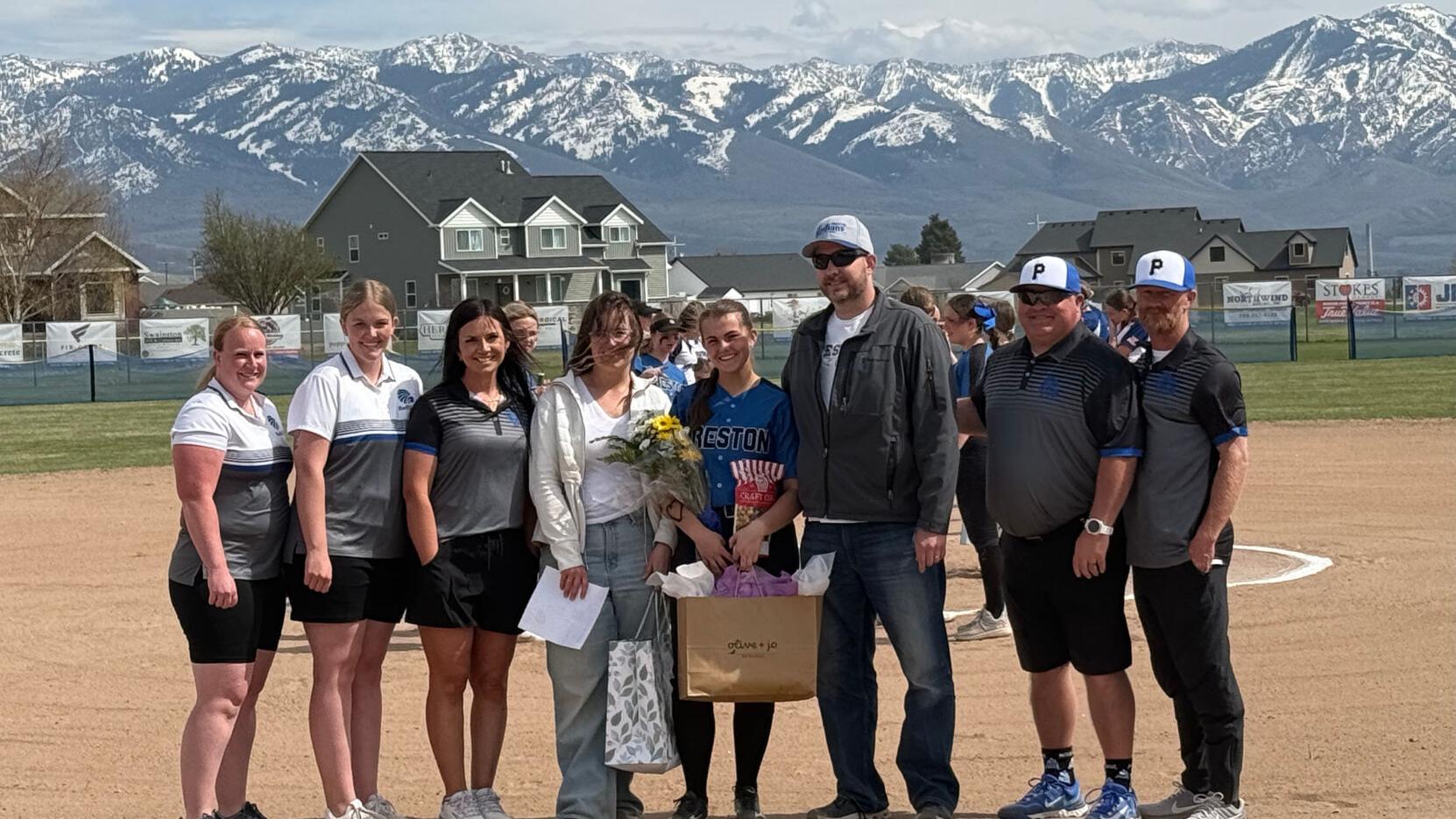 Lady Indians honor senior